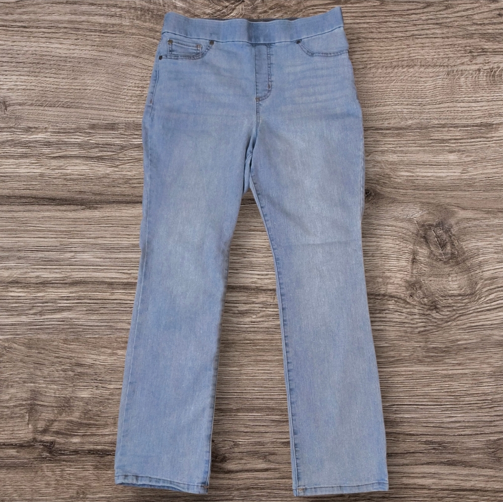 Kim Rogers Women's High-Rise Tummy ControlPull-on Jeans- 10P Average